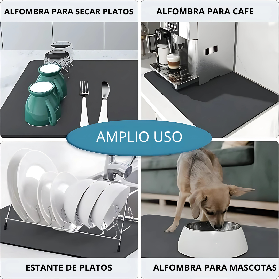 Cortador de Vegetales + Alfombra Para Platos Super Absorbente (Gratis)