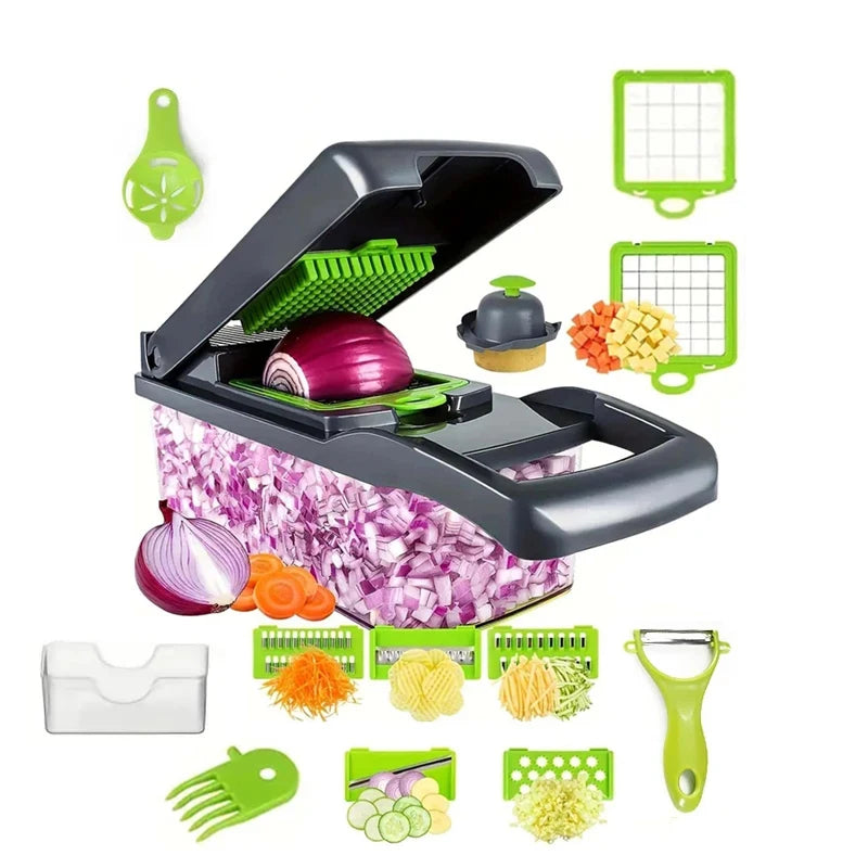 Cortador de Vegetales + Alfombra Para Platos Super Absorbente (Gratis)