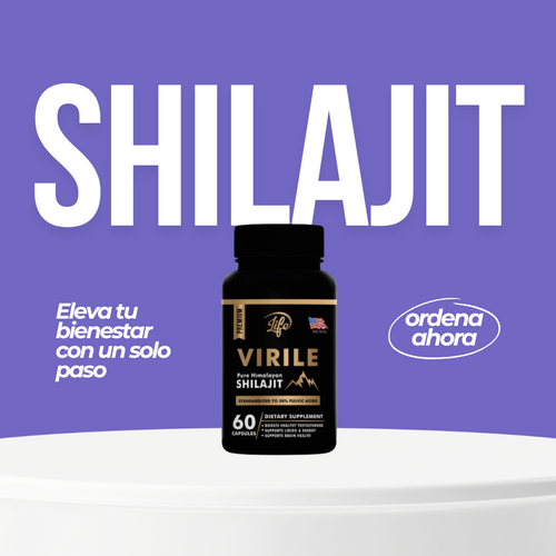 SHILAJIT VIRILE - 60 CAPSULAS