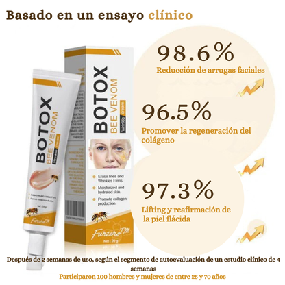 Crema Antiarrugas con BOTOX y Veneno de Abeja - Promoción 2x1
