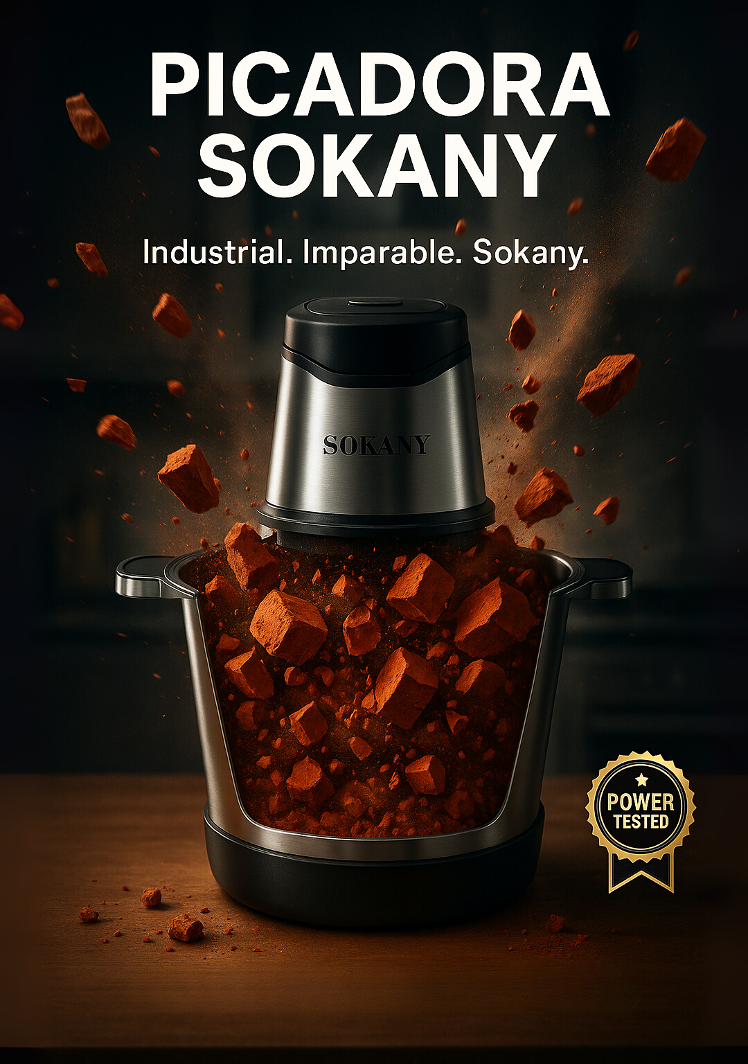 TRITURADORA DE ALIMENTOS SOKANY