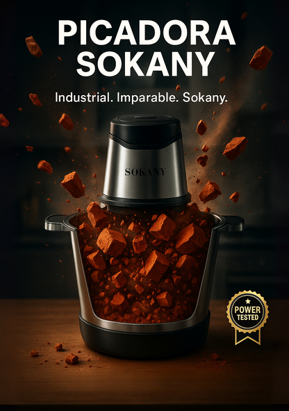 TRITURADORA DE ALIMENTOS SOKANY