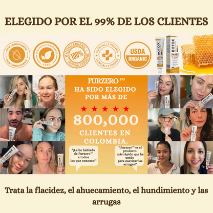 Crema Antiarrugas con BOTOX y Veneno de Abeja - Promoción 2x1